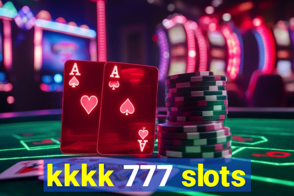 kkkk 777 slots